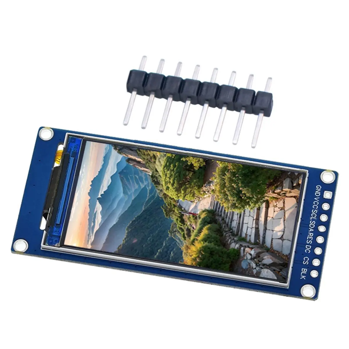 A49T 1.9 Inch IPS Full Viewing Angle TFT LCD Display Module 170x320 High-Definition Color Screen SPI Serial Interface