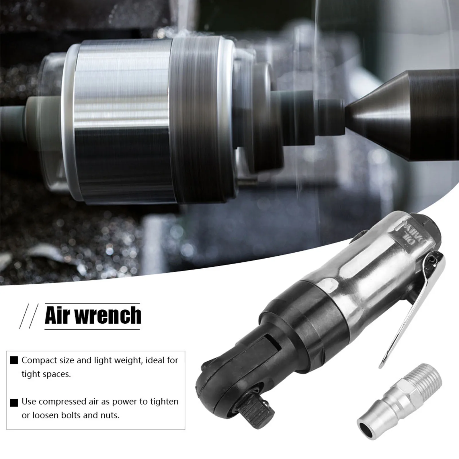 

Pneumatic Ratchet Wrench Lever Control Loosen Pneumatic Wrench Torsion Adjustment Machinery Manufacturing for Shipbuilding