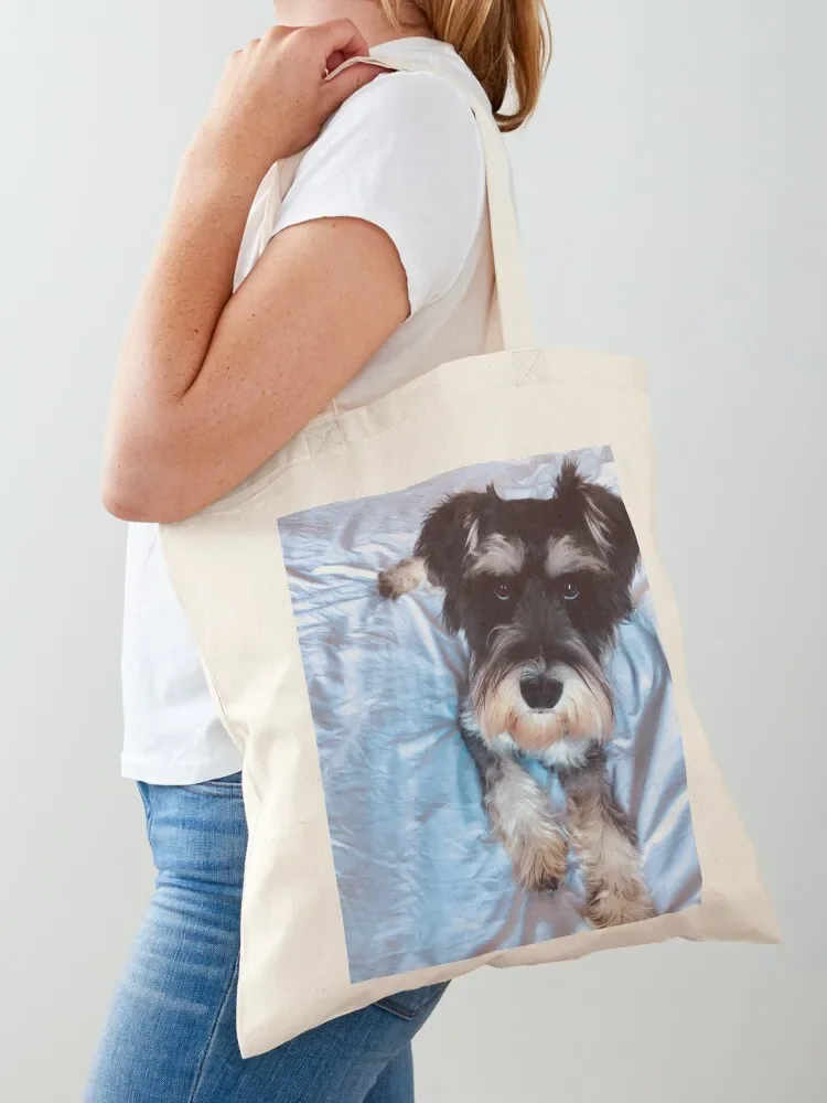 

Schnauzermonkey Tote Bag Canvas stote bag canvas shopping bag supermarket folding shopper woman