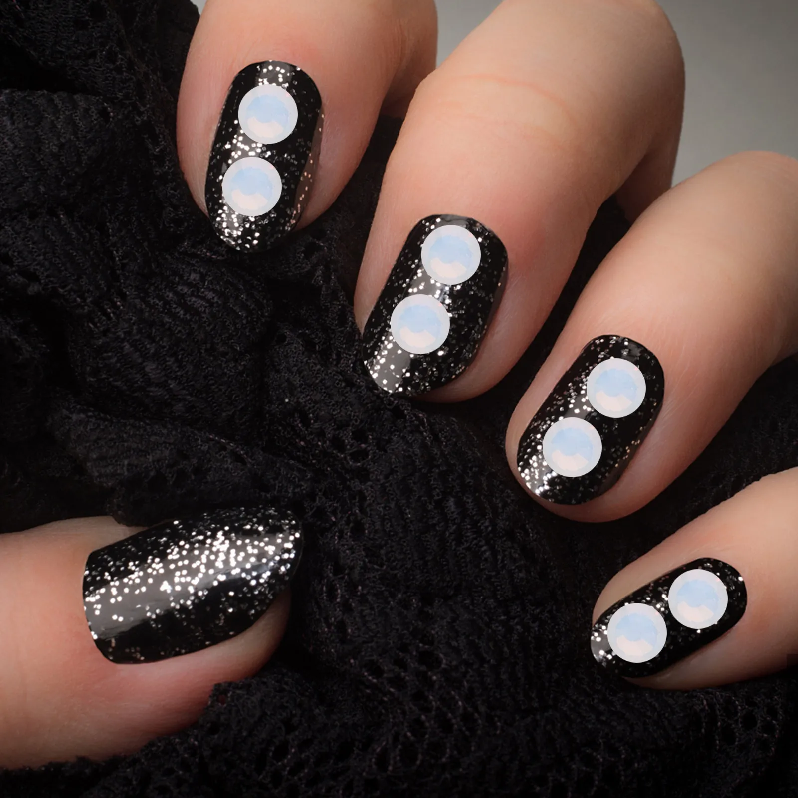 

1Set Nail Rhinestone Charms Box Set for Women Girls Manicure Art Decoration DIY Nail Jewelry Accessories Kit Gems Organizer