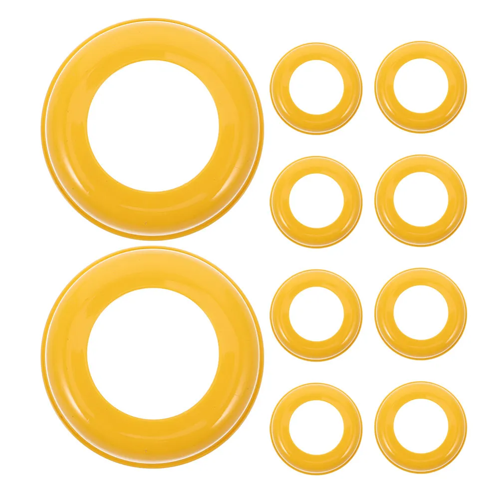 

10 шт. пластиковых кольцевых втулок для широкогорлых бутылок, герметичные, с завинчивающимся купольным креплением, универсальные для кормления