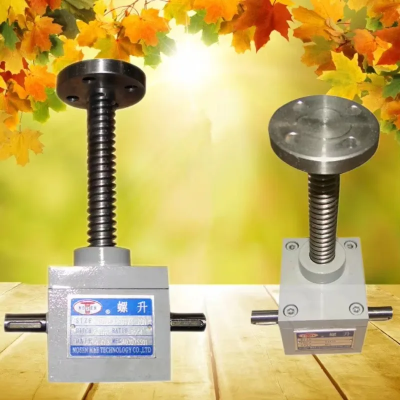 Jack de parafuso 2ton Worm Gear Ball Jacks Redutor Atuador Linear Conjunto de Parafusos Jack de Corte