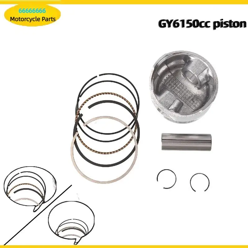 Universal motorcycle GY6 engine piston kit Large displacement retrofit kit 50cc 60cc 80cc 125cc 100cc 150cc 180cc 139QMG