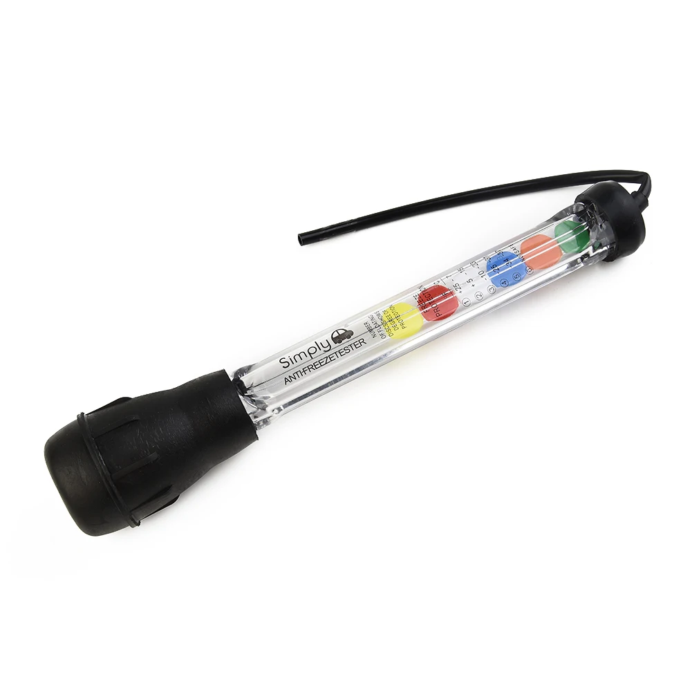 Unbreakable Antifreeze Tester Trucks 1PC Anti-Freeze Tester Coolant Radiator Easy Read Temperature For Detemining Levels
