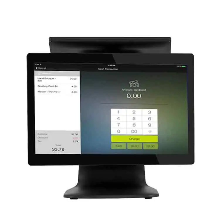 Point of sales system pos hardware intelligent cash register bar automatic hot touch screen cash register