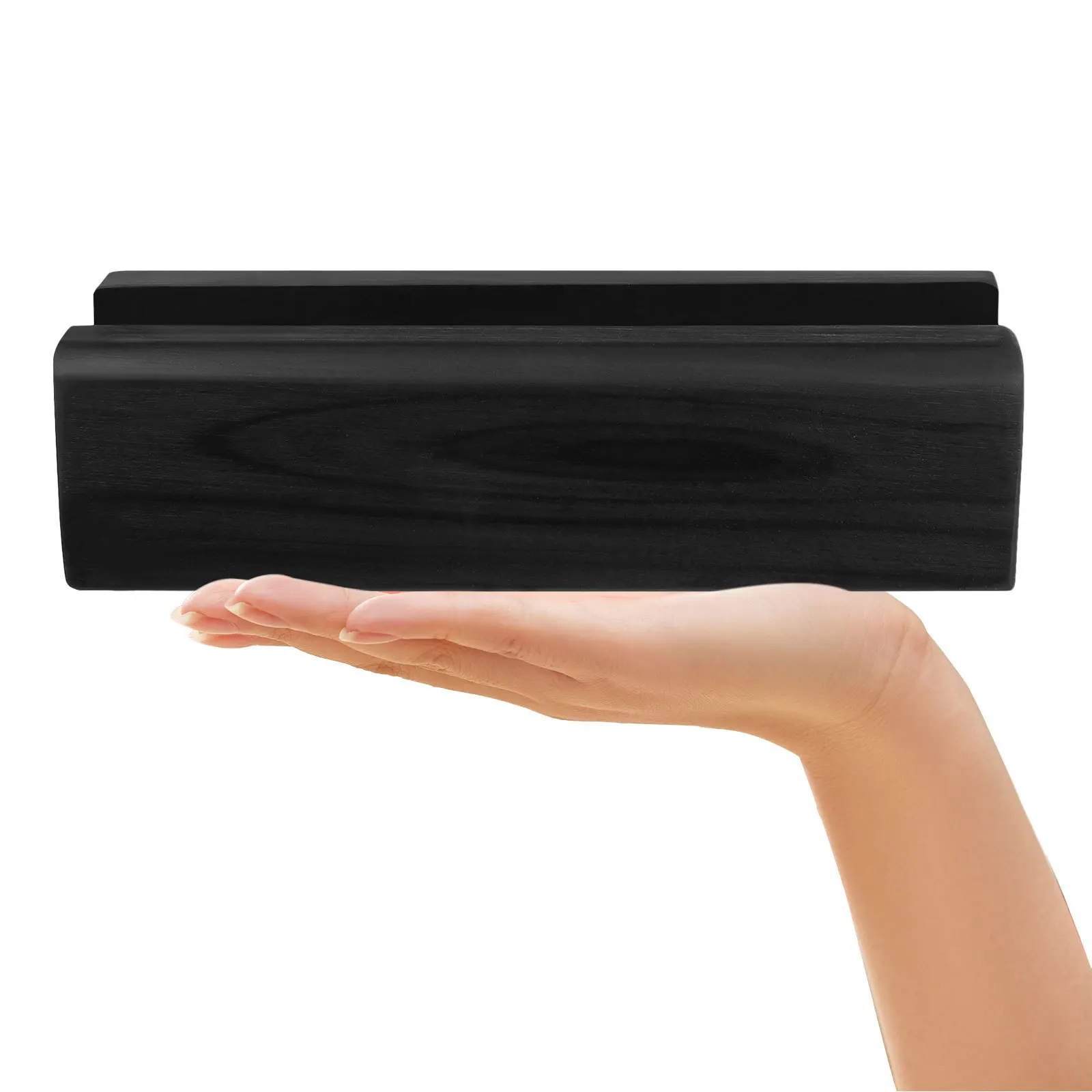 

Solid Wood Anti-Slip Mirror Support Stand Floor Base Household Holder Room Decor Multi-Use Wooden Bracket