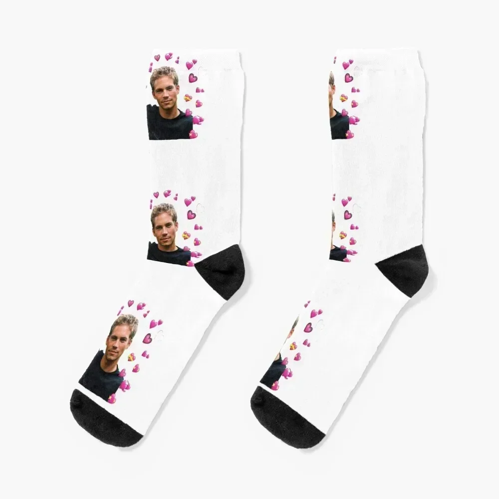 

Paul walker Socks Soccer short basketball Wholesale Woman Socks Men's colored compression Antiskid soccer Boy Socks Women's
