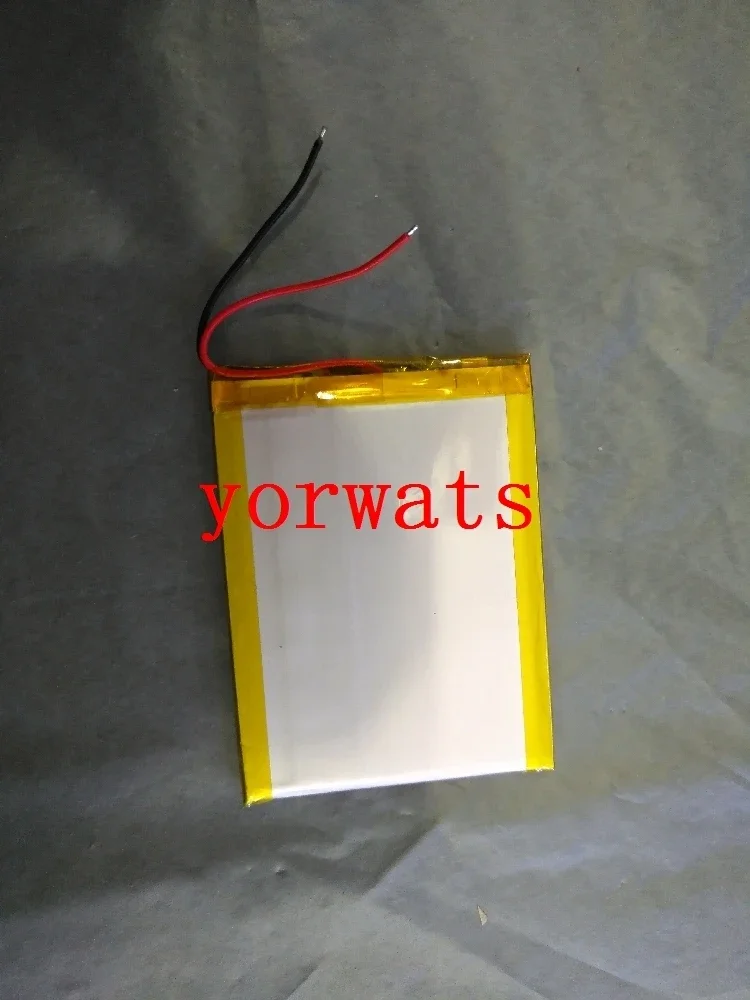 Nieuwe Hot Een oplaadbare Li-ion cel 3,7 V lithium-polymeerbatterij 354866   1200 mAh