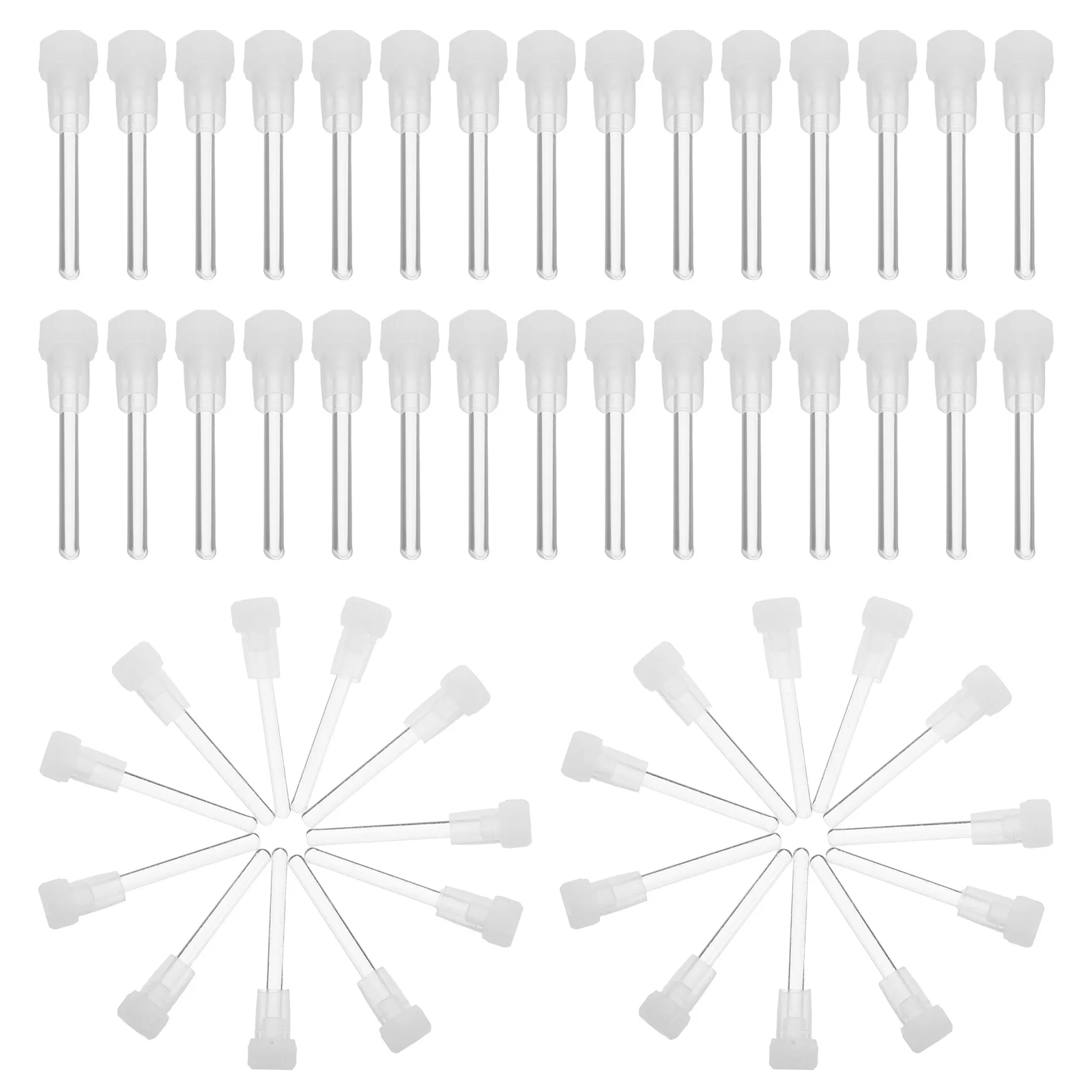 50 قطعة عصا توزيع الزيوت العطرية 6 مللي عصا دبر زجاجية قضيب خلط غطاء زجاجة قابل لإعادة الملء قطارة لوازم الروائح ذاتية الصنع #3
