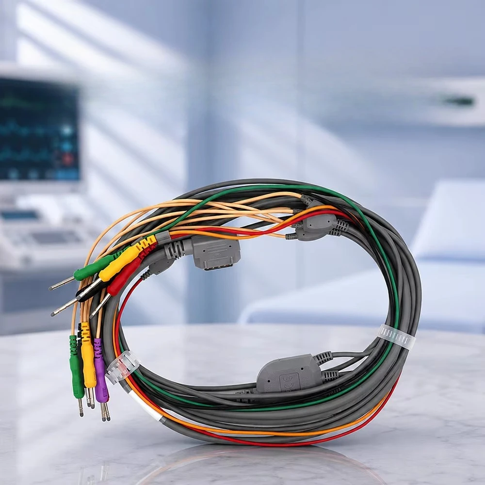 Reusable 10-Lead Double Shielded Lead Wire for 110 System
