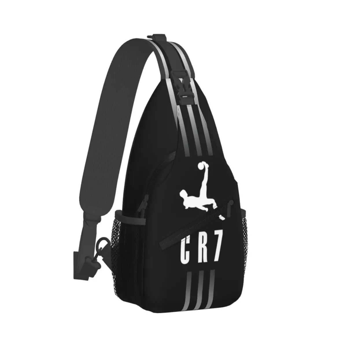 CR7-Cristiano-Ronaldo Bag Crossbody Sling Bag Small Chest Bag Shoulder Backpack Daypack for Hiking Outdoor Cycling Satchel