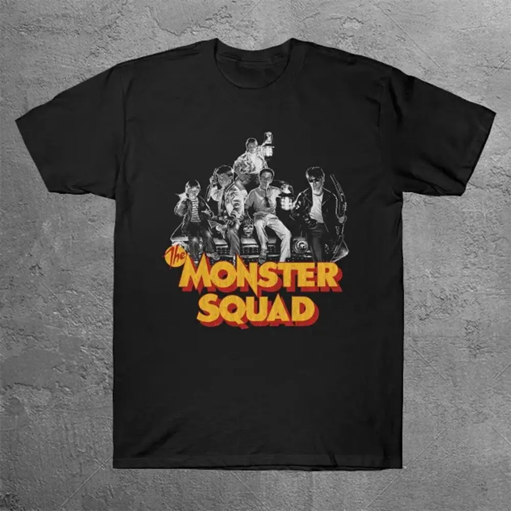 Футболка Monster Squad Cult Classic Horror 80-х годов, мужские летние уличные футболки