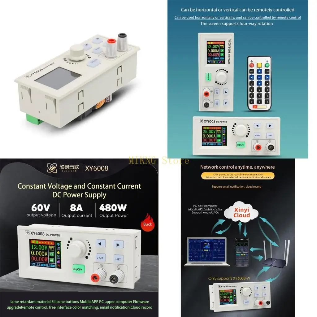 

60 В 8A 480W Модуль понижения для W/ ЖК-экрана Постоянное напряжение/ ток BANETENA BEST SALE
