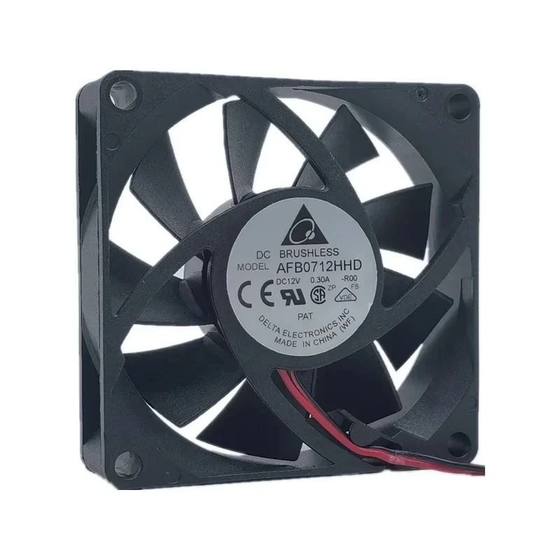 New Cooler Coling Fan For Delta AFB0712HHD 12V 0.30A CPU Chassis Fan 7020 7CM