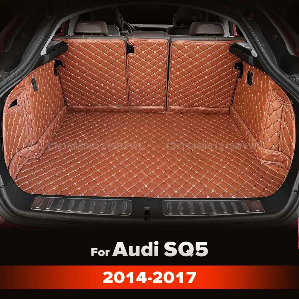 

Для Audi SQ5 2014-2017 16 15, автоматический коврик для багажника с полным покрытием, автомобильный антигрязный коврик, защитный коврик, грузовой вкладыш, аксессуары для интерьера