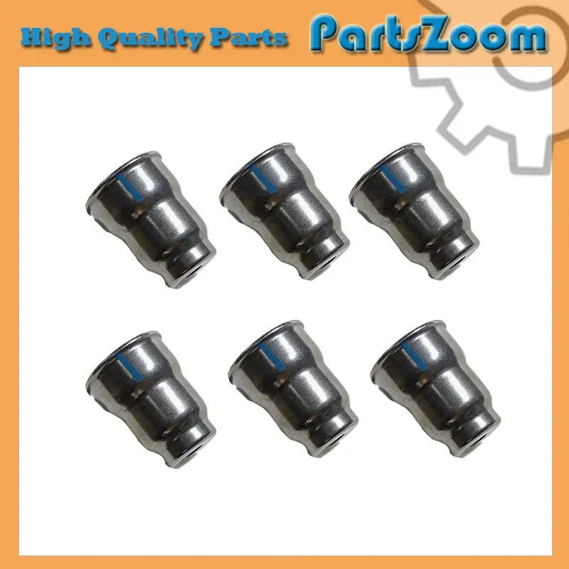 6pcs Diesel Engine Injector Sleeve 1841095C1/1841095/491953 For Navistar DT-466E & 530E 2004