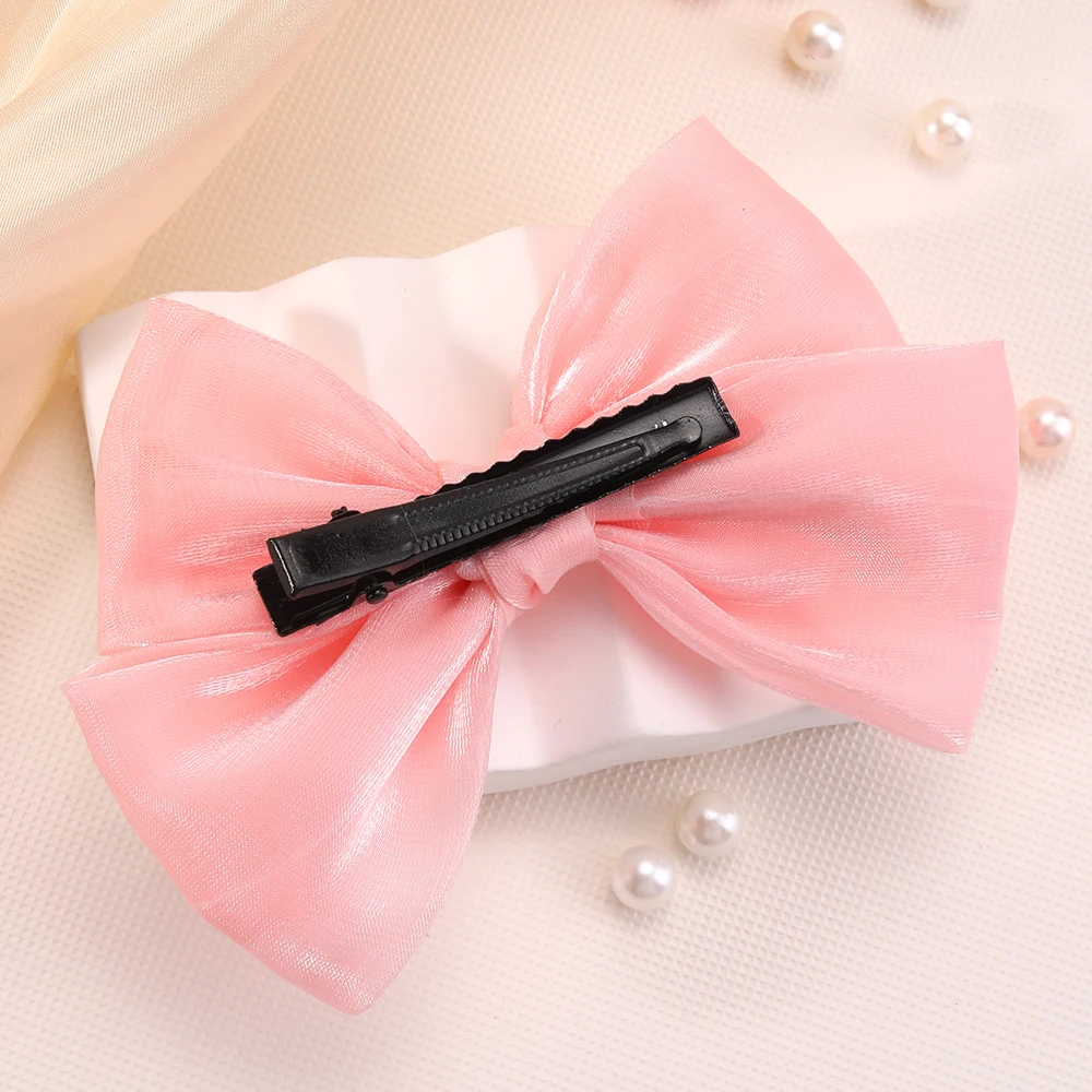 2pcs Cute Bow Hair Clips for Girls Bow Hair Barrettes Hair Accessories for Girls Teens  Kids Hair Accessories Headwear