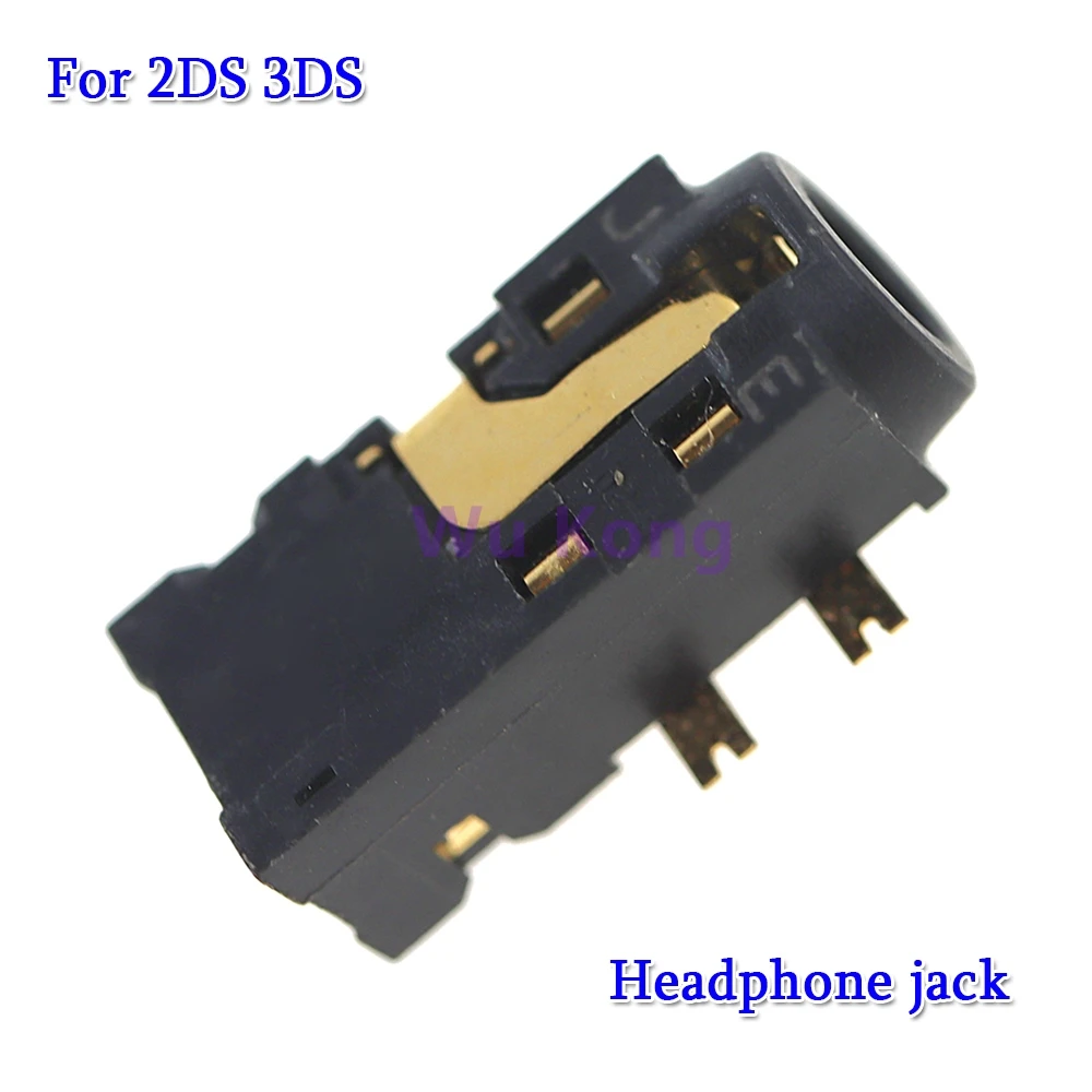 1PCS For 2DS 3DS Headphone jack Original Replacement Earphone
