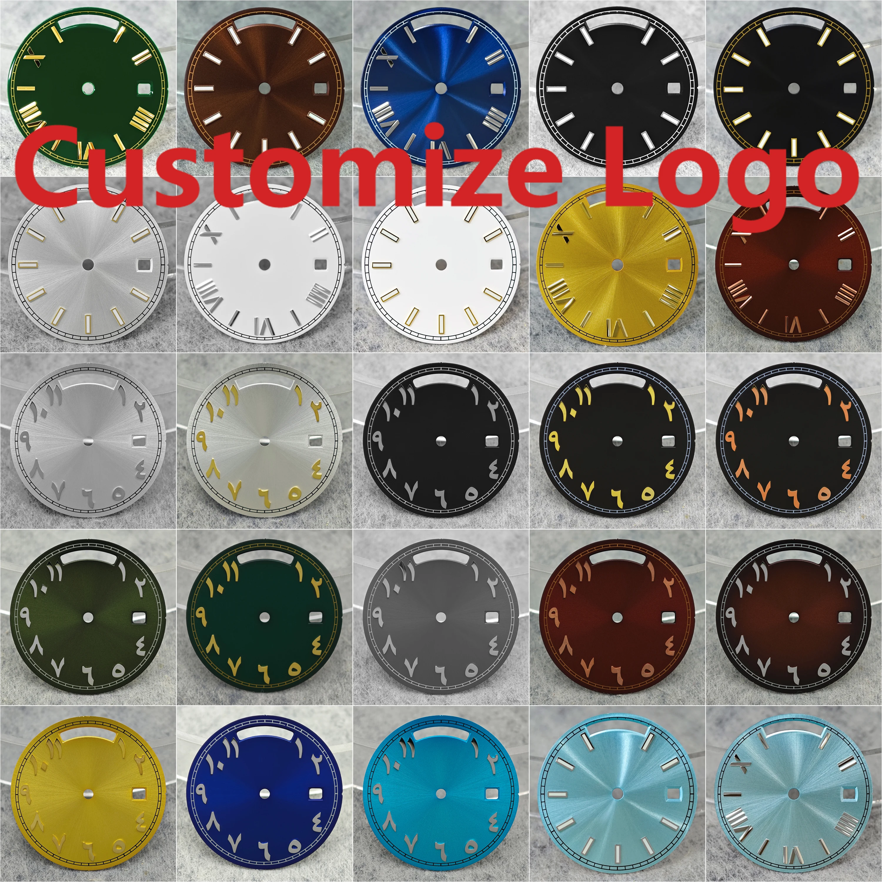 

Циферблат Miyota 8285, 31 мм, с арабскими/римскими цифрами. Изысканный циферблат, совместимый с автоматическим механическим механизмом Miyota 8285.