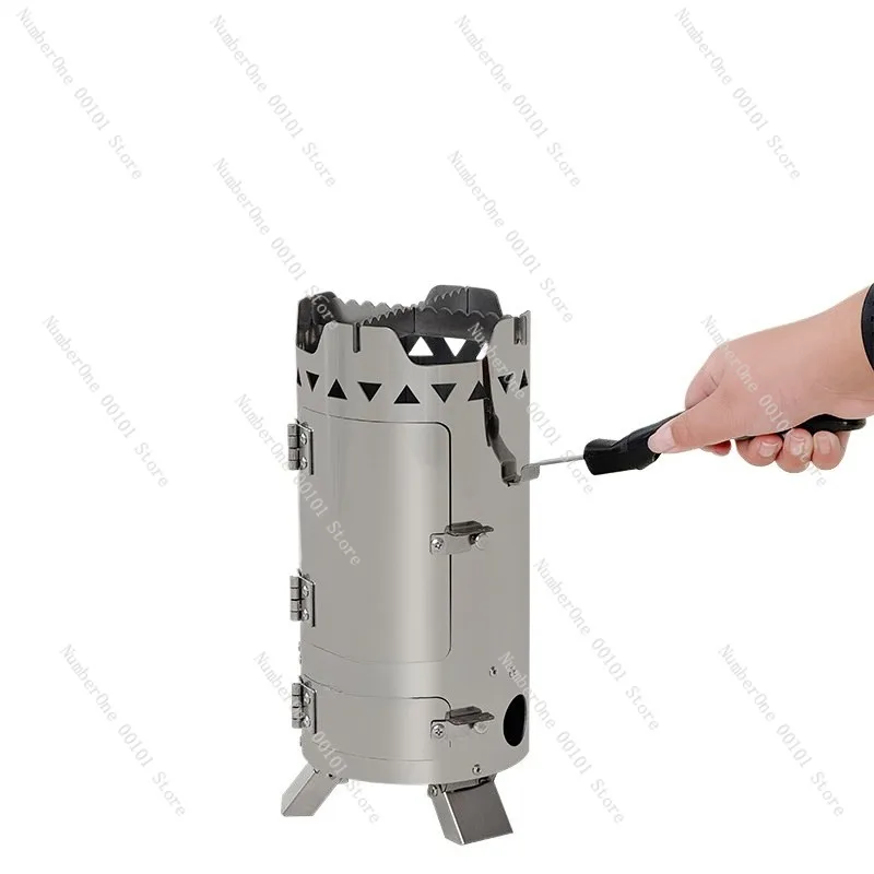 Portable Charcoal Starter Stove Fan Ignition Furnace Carbon Lighting Burner BBQ Fire Accelerator Tool for Barbecue Grill Outdoor