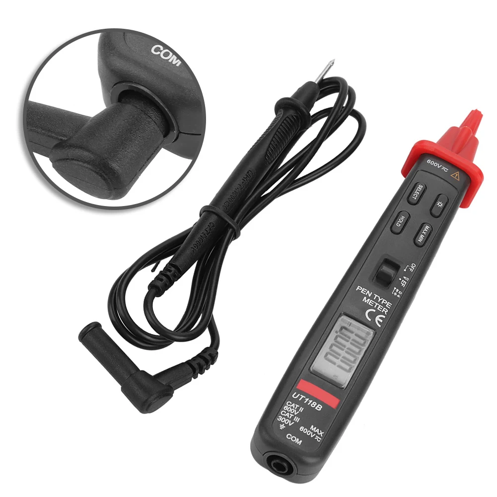 

Цифровой мультиметр UT118B для использования в автомобильной и бытовой технике: измерение напряжения переменного и постоянного тока, сопротивления, диодов, емкости