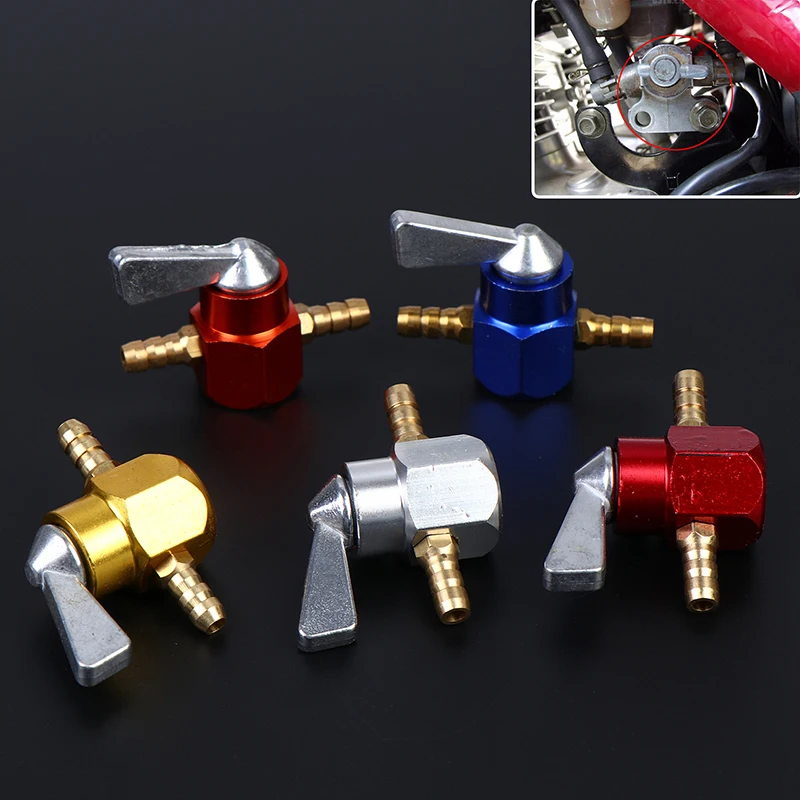 

Universal Scooter Motorcycle Inline 6mm Fuel Valve Switch Motorcycle On-OFF Petcock Fuel Switch Motocross Carburetor Accessories