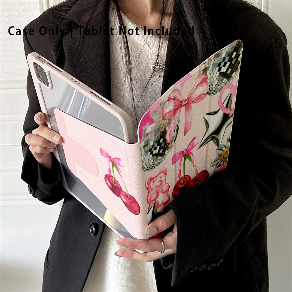 

360 ° Rotating Foldable Case to Easily Protect Your Pad: Compatible with iPad Air 6,Air 5,4,10,2024,air m3/a16 2025