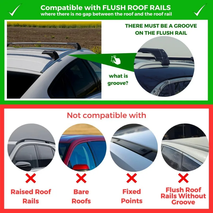 قضبان متقاطعة لرف السقف لمازدا CX30 20202025 قضبان متقاطعة من الألومنيوم مع قفل مضاد للسرقة لسطح السطح المتوافق مع قضبان دافق Si #3