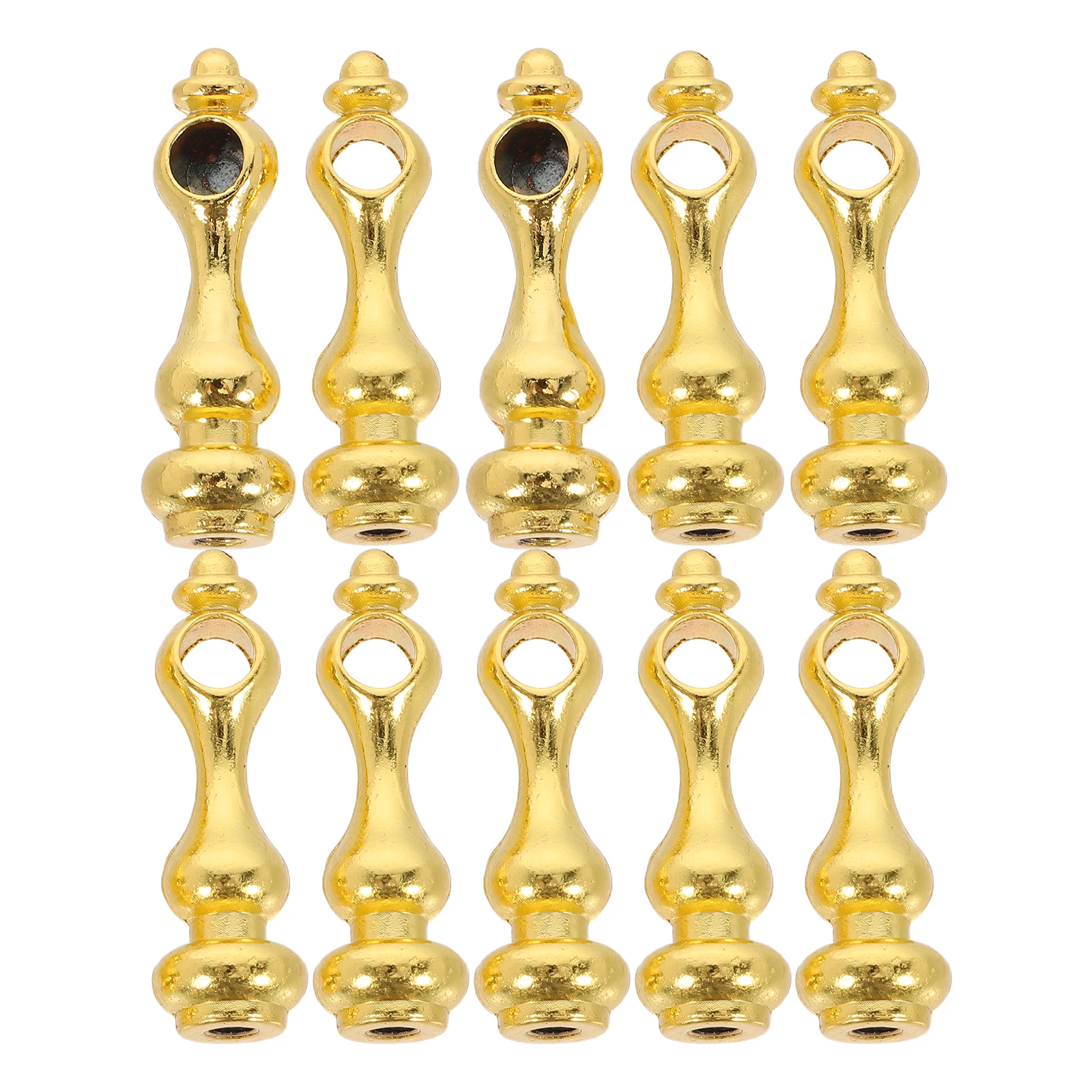 10 Pcs Fence Accessories Sturdy Metal Glass Railing Connector for Furniture Hardware Gallery Spindles Pole Connectors