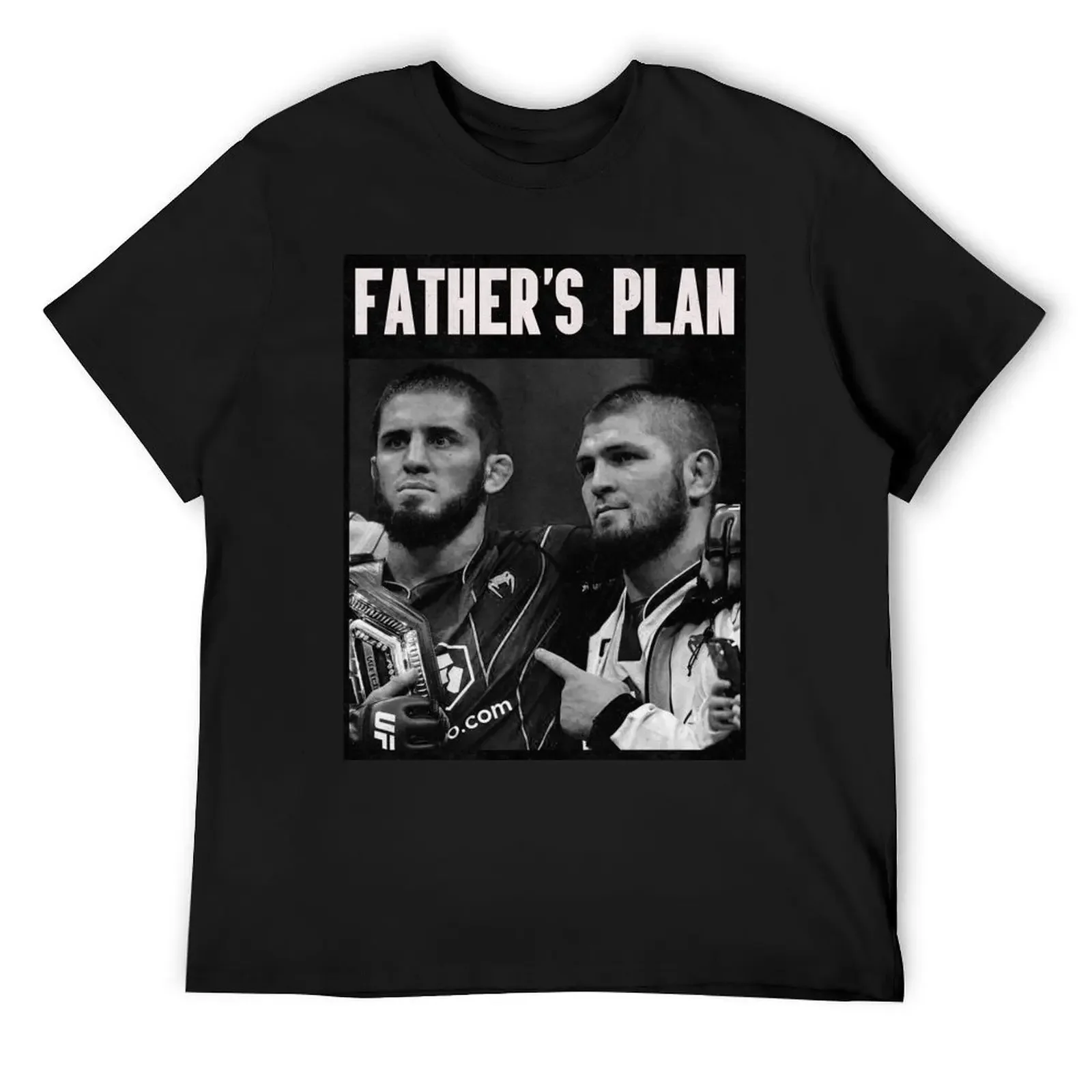 

Khabib Nurmagomedov Islam Makhachev T-Shirt customs anime shirt quick-drying shirts men graphic