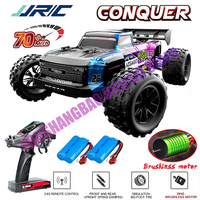 4WD RTR Brushless RC Car Off Road 4x4 High Speed Super Fast 70KM/H Remote Control Truck Drift Monster Toys for Adults Kids JJRC