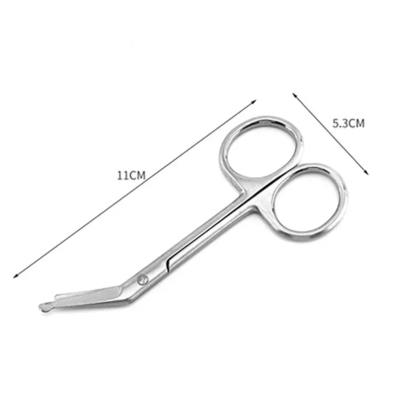 11/14CM Stainless Steel Gauze Bandage Scissors Dressing Surgical Scissors Household Plaster Scissors Gauze Scissors