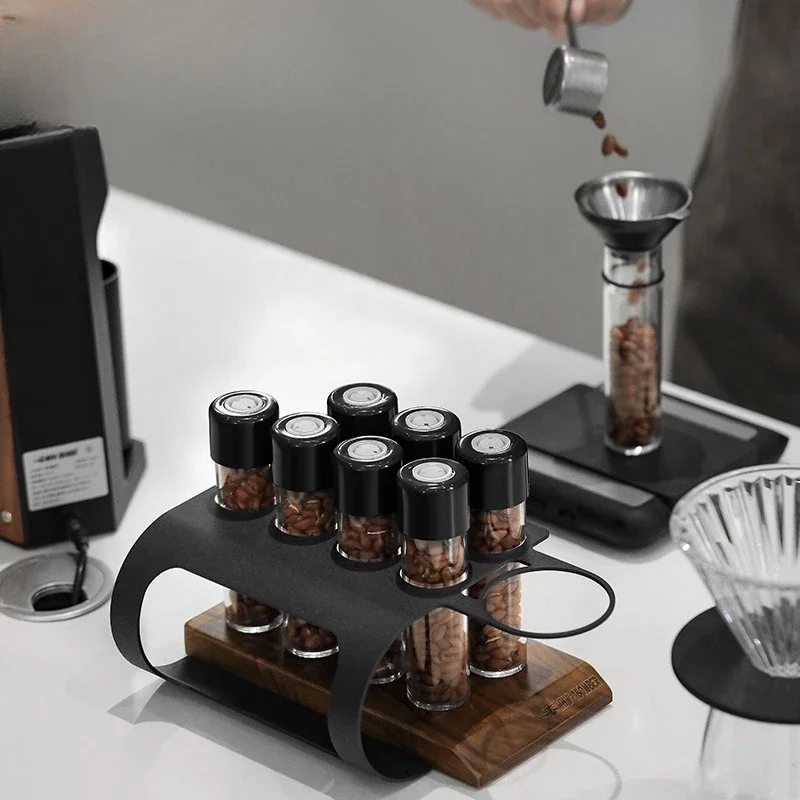 Coffee Bean Portable Storage Sealed Can Set, One-way Exhaust Valve