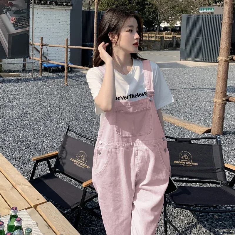 

Весна/лето 202, новые женские джинсовые комбинезоны, джинсовый комбинезон большого размера для поездок на работу