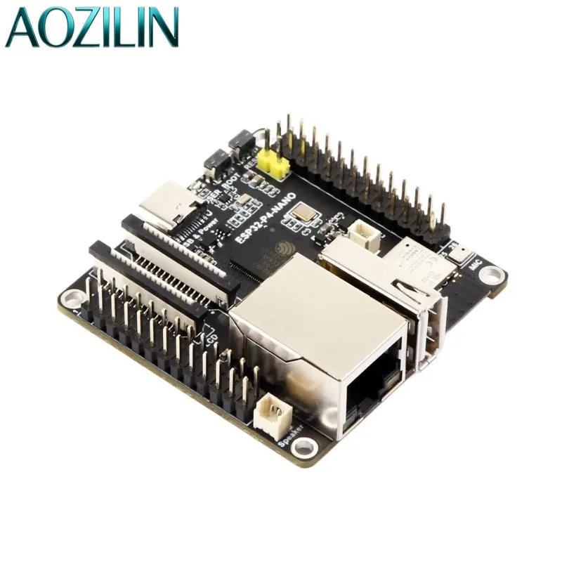 AOZILIN ESP32-P4-Nano Metal Core PCB Dev Board Dual-Core RISC-V Chip Embedded Multimedia IoT Development Hardware