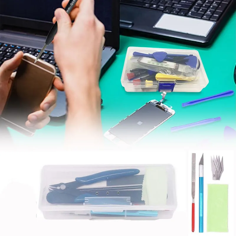 

Набор базовых инструментов для моделирования: инструменты для сборки, ремонта и модификации моделей автомобилей, стартовый комплект для хобби и DIY-проектов