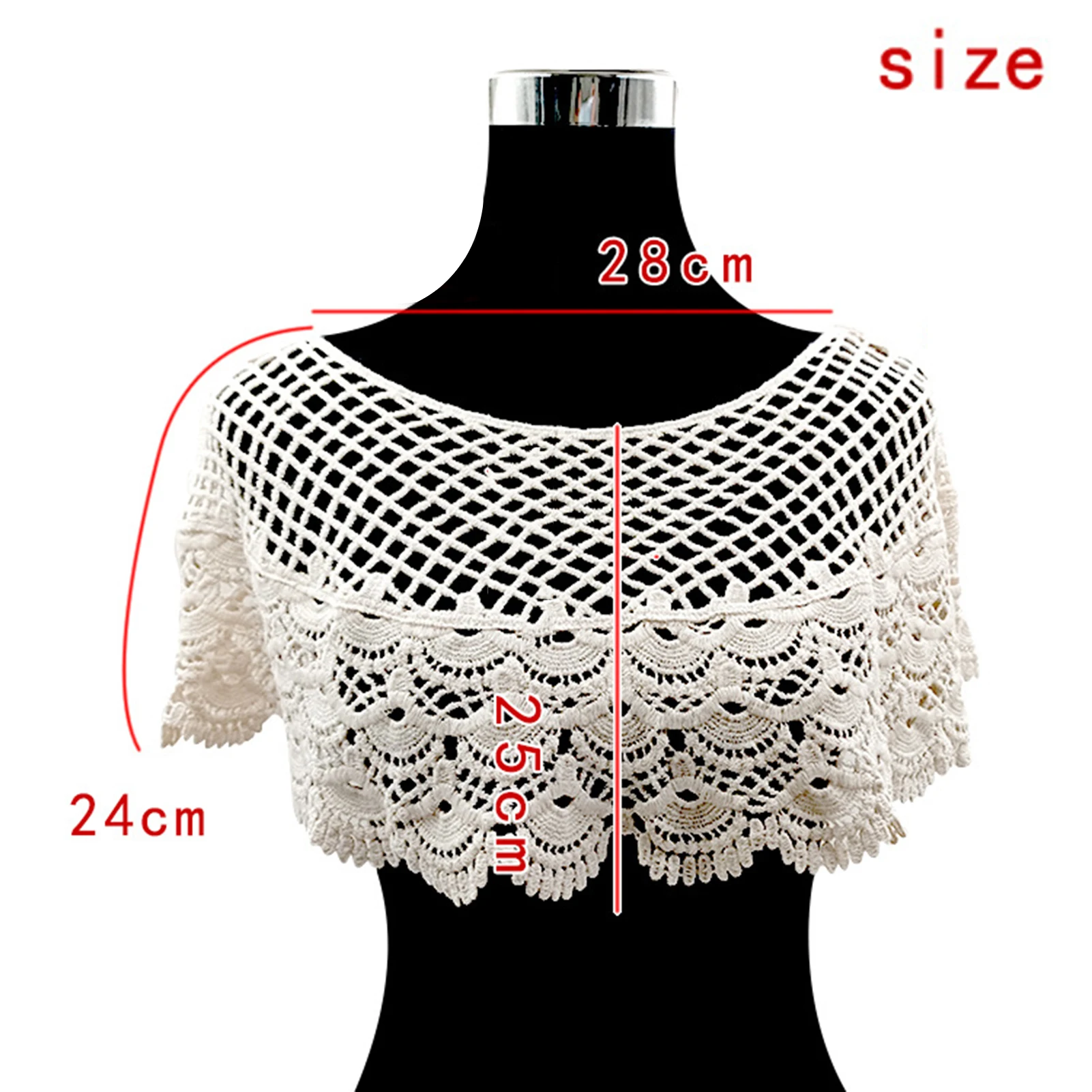 Knitted Sun-Proof Shawl Summer Hollow-Out For Evening Party Dresses Wedding Party