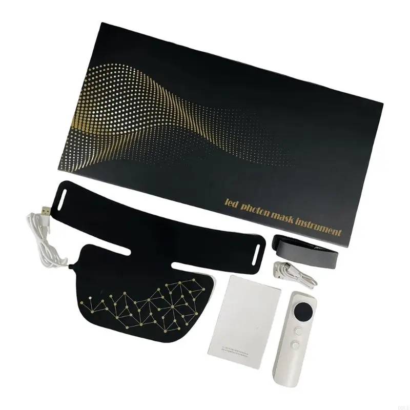 جهاز العناية بالرقبة بالفوتون متعدد الطيف من D0UE مع ضوء LED أحمر أزرق كولاجين يعزز قناع الرقبة المحمول اللاسلكي #5