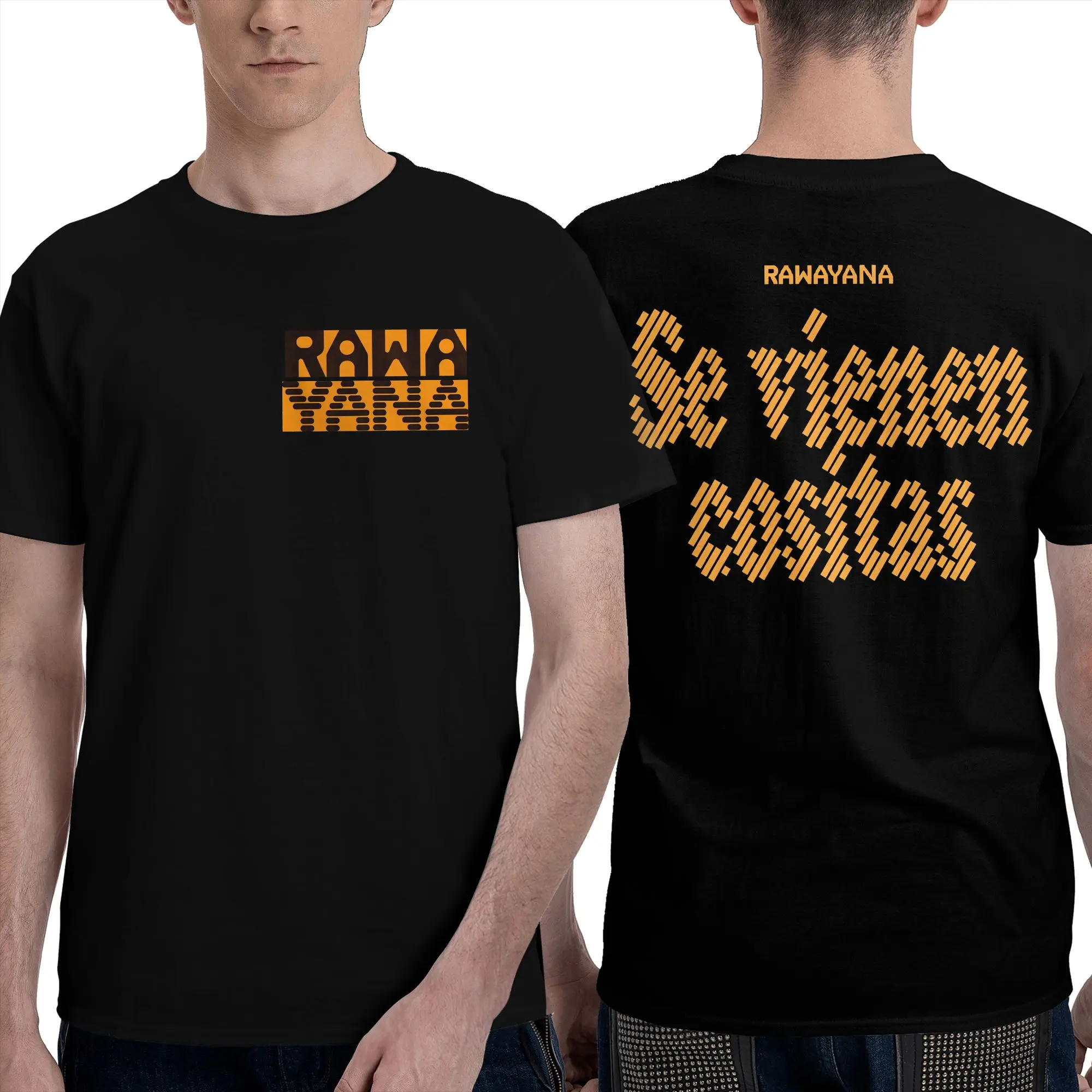 Camisetas Novelty Rawayana ¿Donde Es El After Album 2026 para hombre, camisetas de algodón puro con cuello redondo, ropa de manga corta 5XL