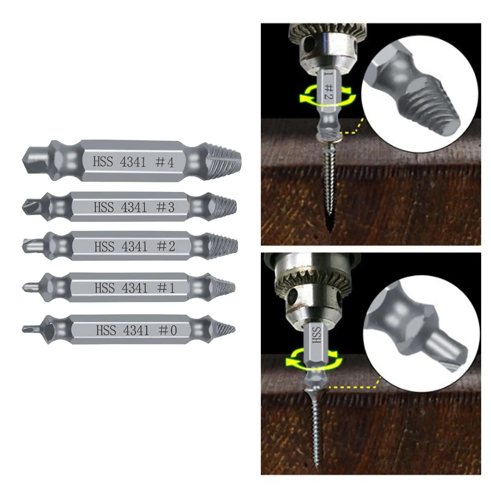 Professional Tool Set for Damaged Thread Connections And Screw Removal