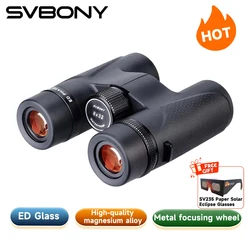 SVBONY SV202 8X32/8x42/10x42/10X50 ED Fernglas mit großer Reichweite, IPX7 wasserdichtes BAK4 für Vogelbeobachtung, Sternenbeobachtung, Camping, Reisen