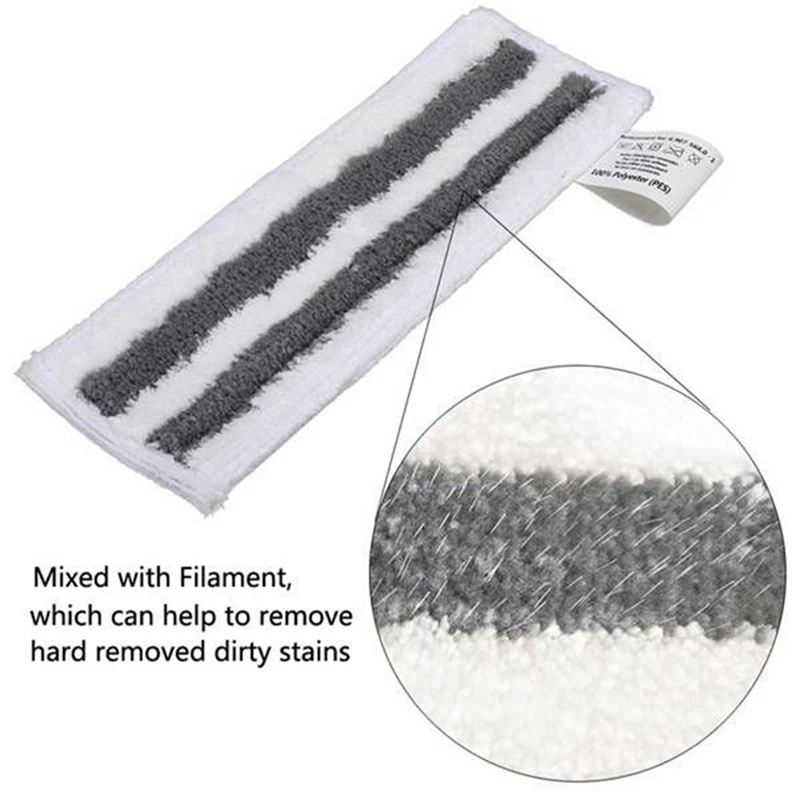20Pcs Mop Cloth Pad For Karcher Easyfix SC2 SC3 SC4 SC5 Steam Cleaner Microfibre Floor Clothes, For Karcher Accessories