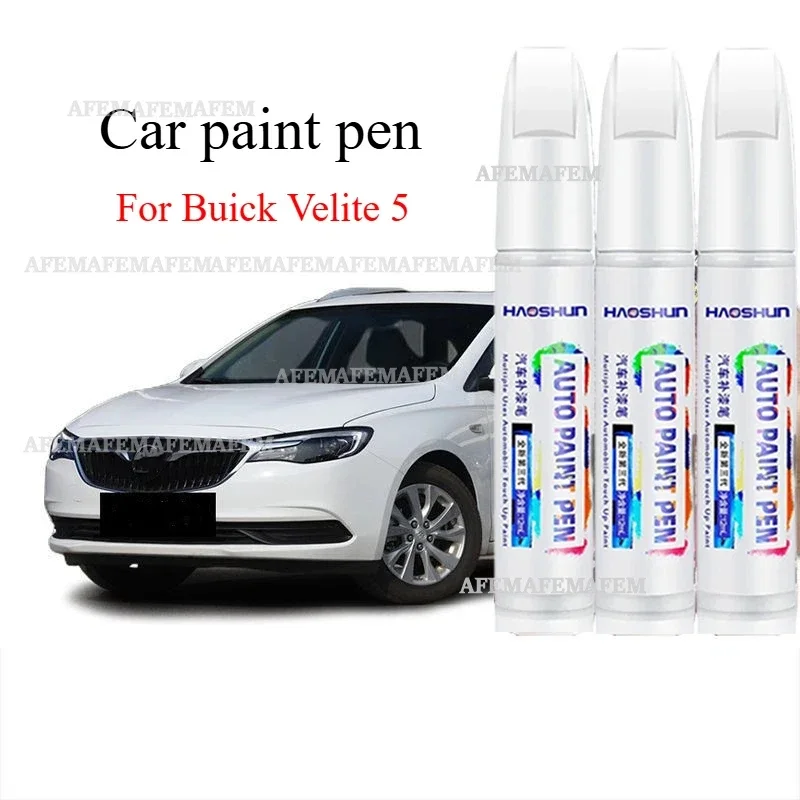 

For Buick Velite 5 Car Special Paint Pen Snow white repair scratches scratch artifact meteorite iron gray anti-rust