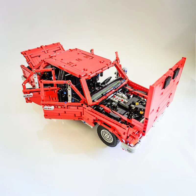 3065 pièces MOC Fiat modèle technique blocs de Construction Construction assembler idée de bricolage cadeaux de noël jouets éducatifs enfants anniversaire