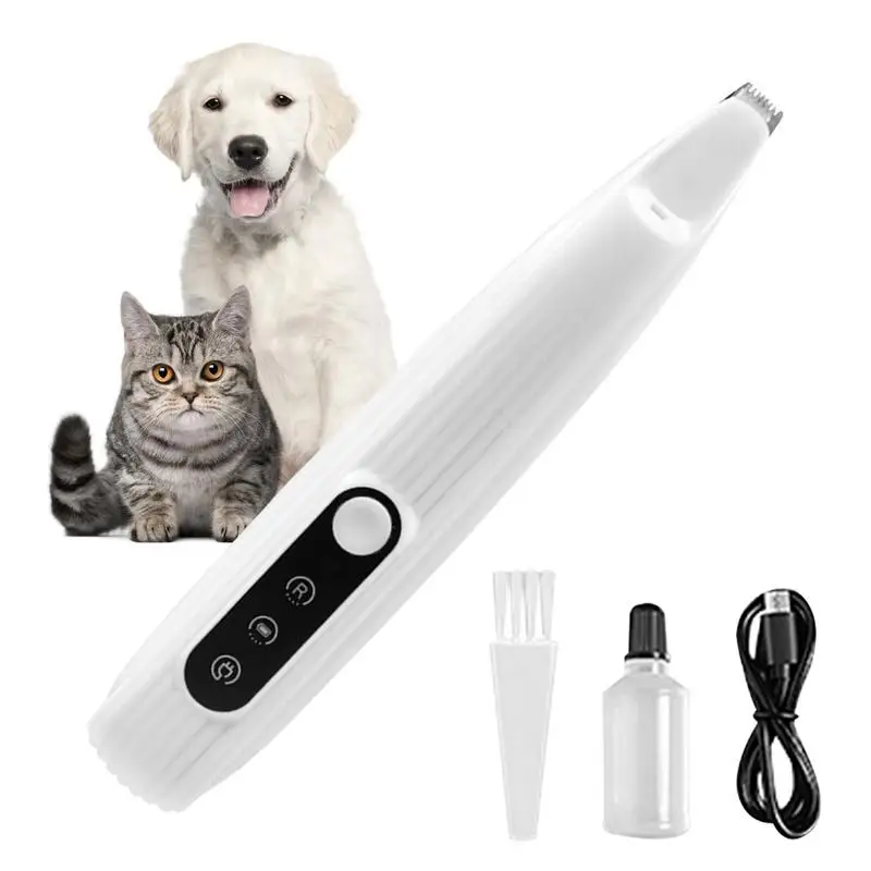 

Dog Shaver Clippers creative Waterproof Electric Clippers for Pet Foot Cat Shaving Trimmer Pets Cordless Rechargeable Shaver