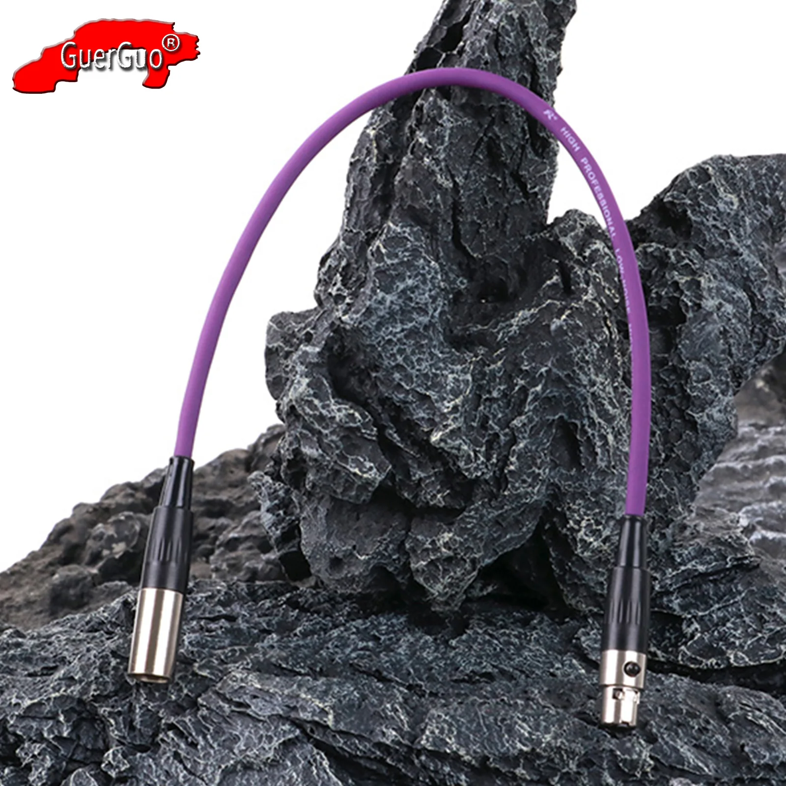 

Mini XLR 3Pin Male to Female Audio Adapter Cable Aluminum Foil Shielded Wire Audio Cord for Headphone Camera Mixer Amplifier