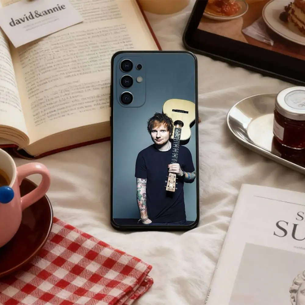 Stylish Singer E-Ed S-Sheeran   Phone Case For Samsung S 25,24,23,22,30,21,10,9,Ultra,Plus,Lite,FE,4,5 G Soft Black Case view 6