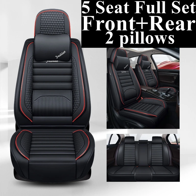 Front+Rear Full Car Seat Cover for Lexus Ct Es Gs Gs300 Gs350 Gx Gx400 Gx460 Gx470 Hs250H Is Ls Lx Lx470 Lx570 Nx Rx Is200 Is250