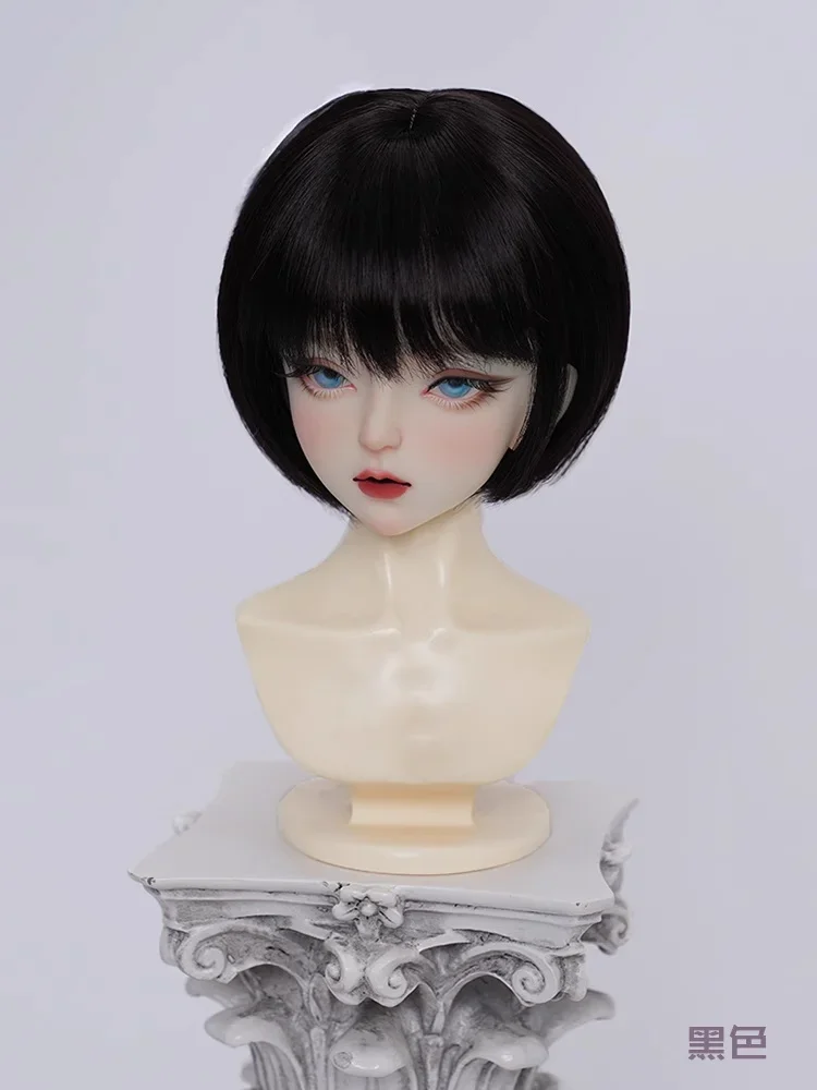 วิกผม BJD ไหมนุ่ม ผมสั้น สำหรับตุ๊กตาขนาด 1/3 1/4 1/6 SD MSD MDD YOSD วิกผมบ๊อบ อุปกรณ์เสริมตุ๊กตา