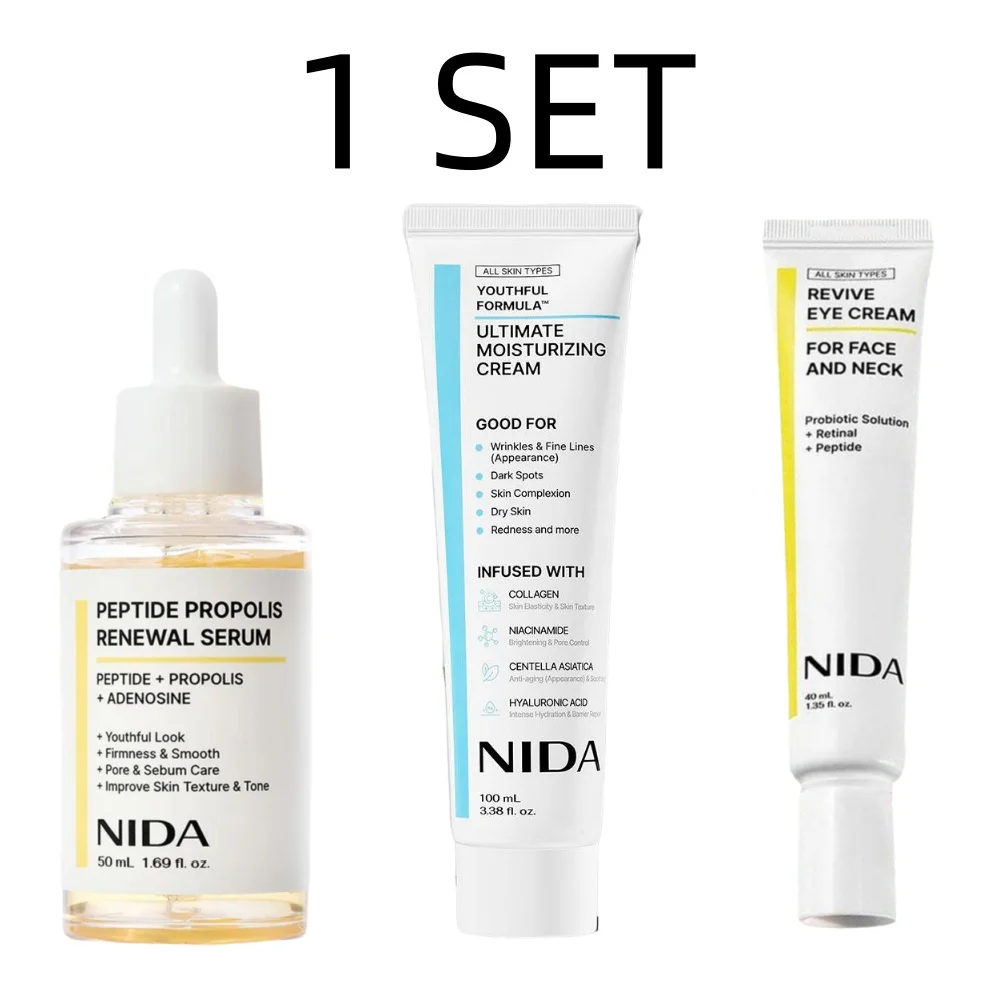 NIDA Korea Hydraterende Ultieme Crème Retinol Revitaliserende Oogcrème Anti-Aging Diep Hydraterende Propolis Essentie Huidverzorging